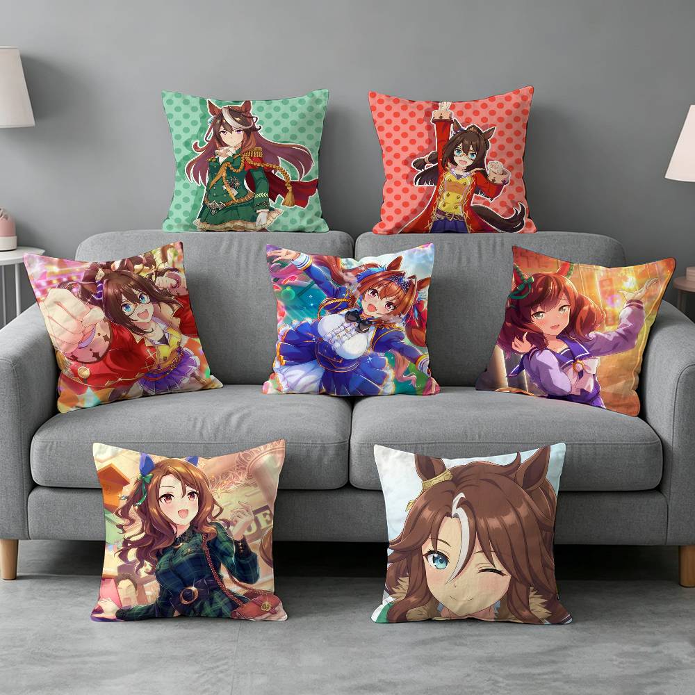 Home Textiles Definition - Umamusume Pretty-y Derby Yastık kılıfı hediyesi