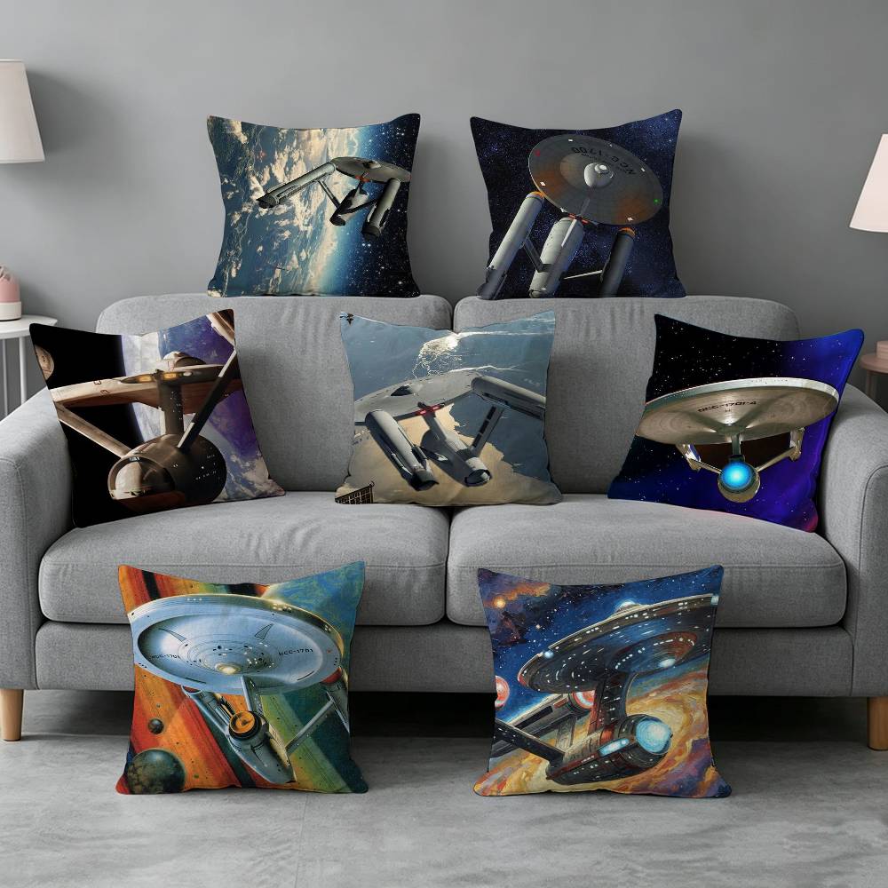 Home Textiles Definition - Trek Space Theme-e Yastık kılıfı hediyesi