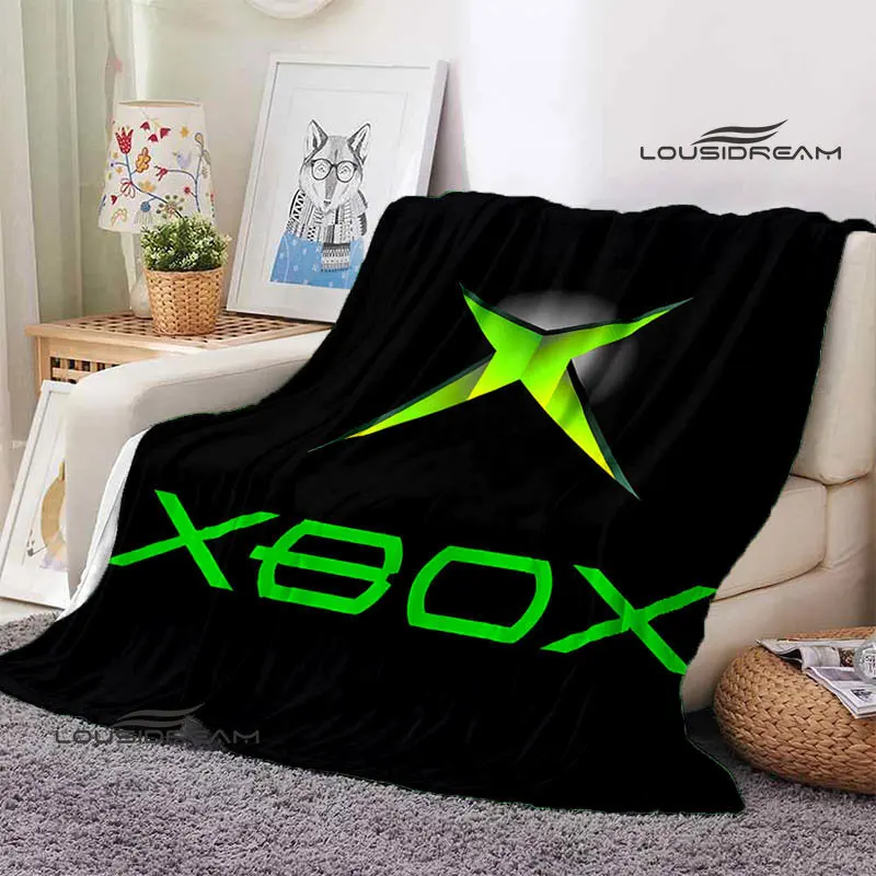 Home Textiles Logo - Xbox Logolu Polar Battaniye Yumuşak Oyun