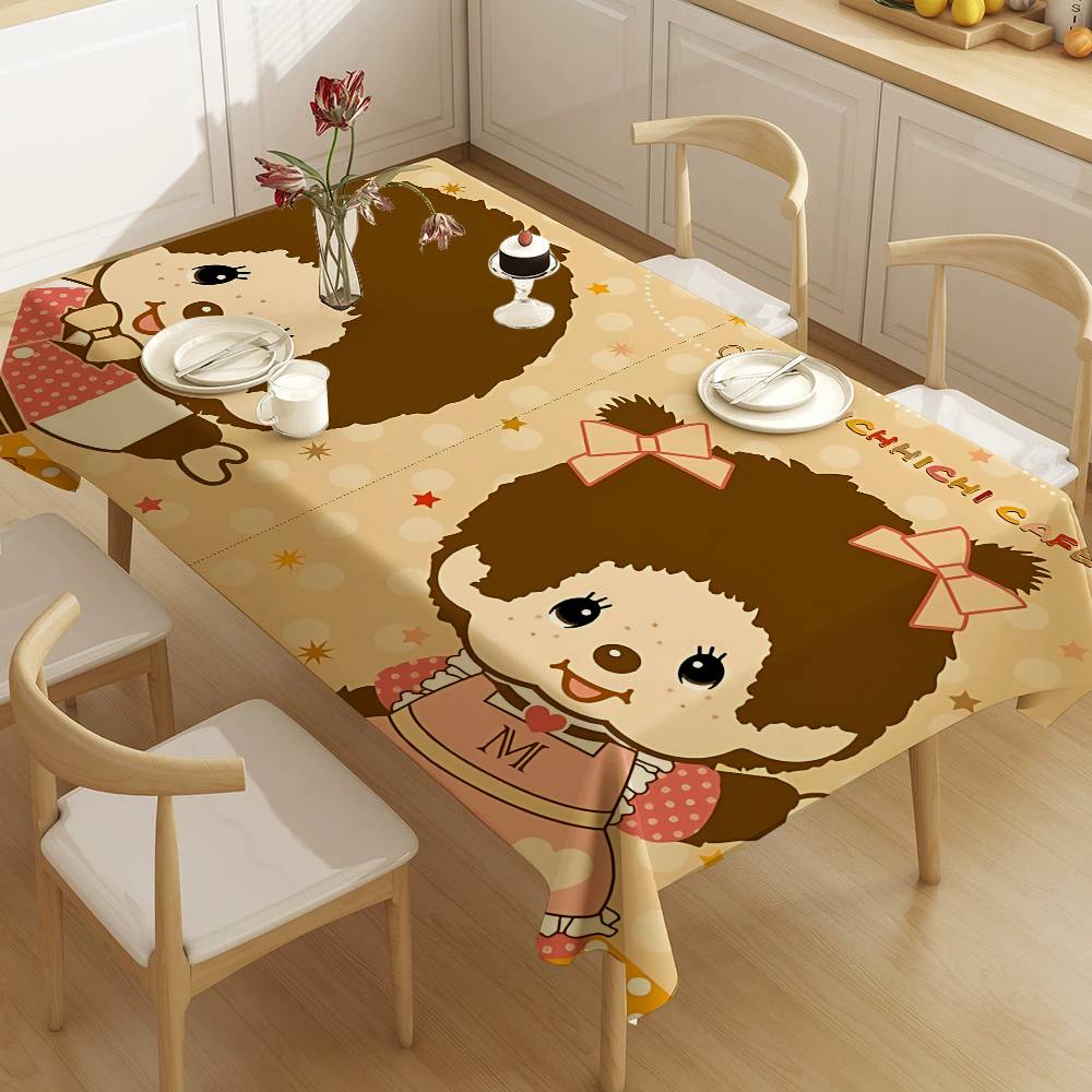 Home Textiles News - Popüler Logo M-Monchhichi Moda Masa Örtüsü