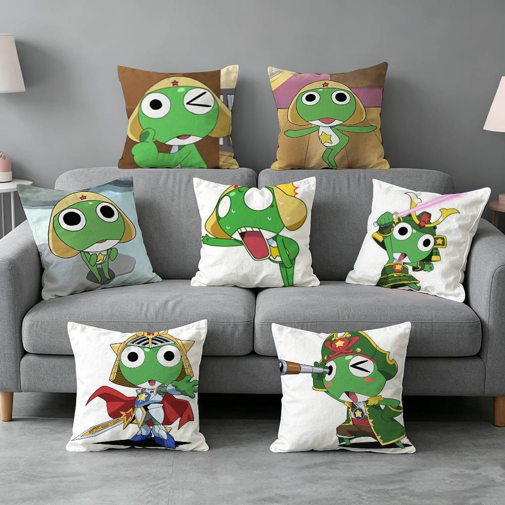 Home Textiles Definition - Keroro Gunsous-s Frog-g Yastık kılıfı hediyesi