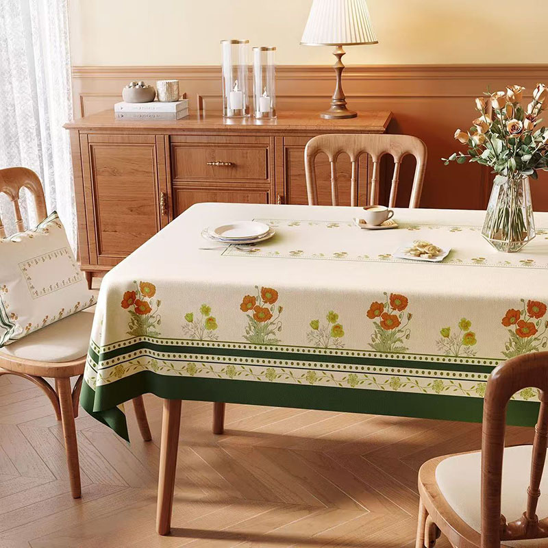 Home Textiles News - Amerikan Pastoral PVC Su Geçirmez Masa