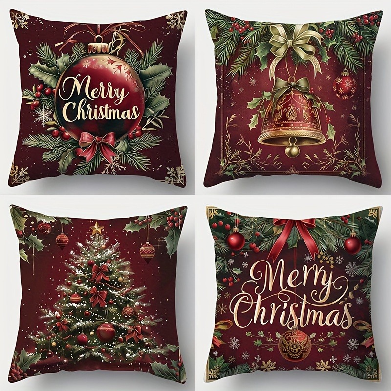Şenlikli Noel Yastık Kılıfları - Home Textiles News incelemesi ve fiyatı