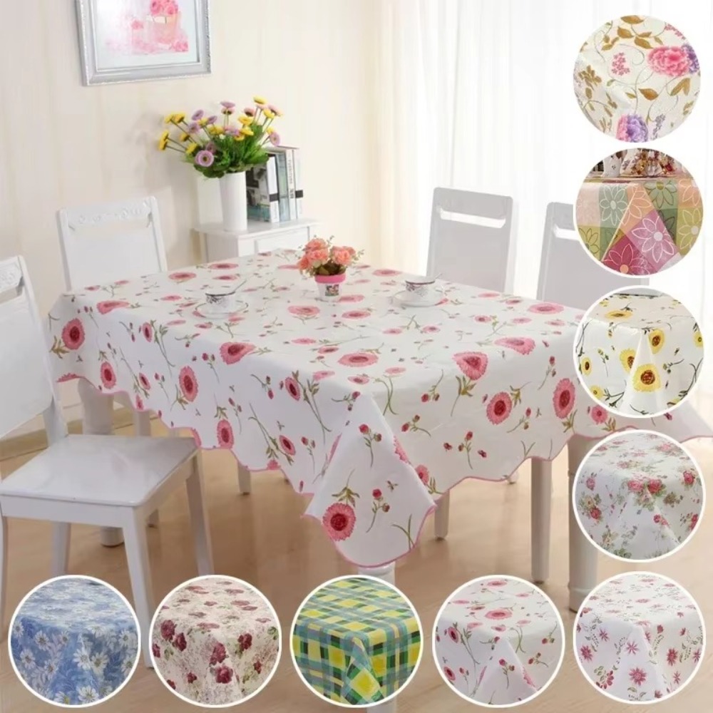 Su geçirmez PVC Masa Örtüsü Ev - Home Textiles News incelemesi ve fiyatı