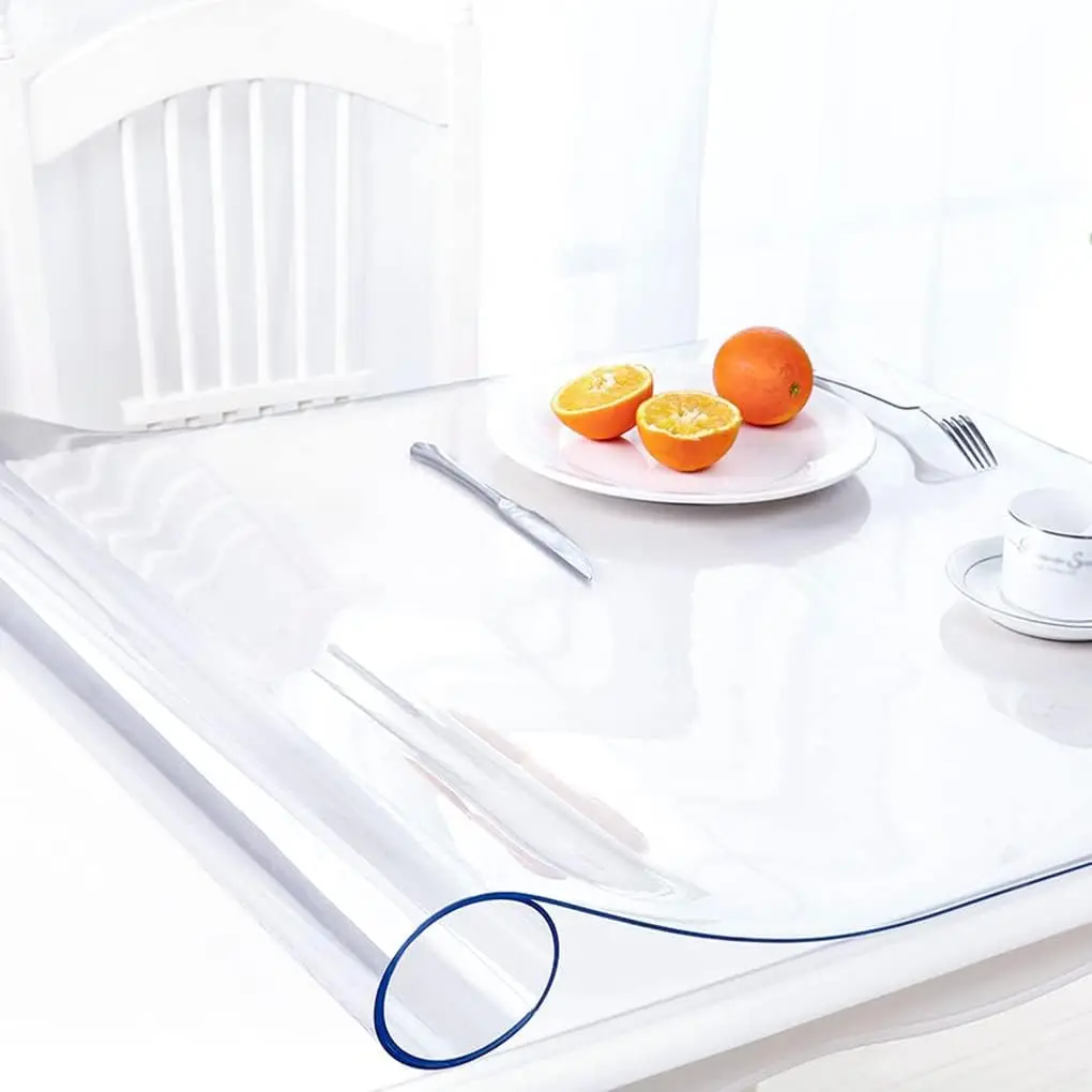 Temizle vinil masa örtüsü örtü - Home Textiles News incelemesi ve fiyatı