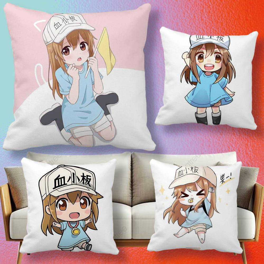 Anime Cells at Work Yastık kıl - Home Textiles Definition incelemesi ve fiyatı